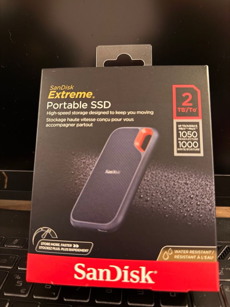 SanDisk Extreme Portable SSD 2TB