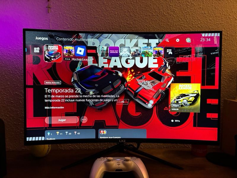 Monitor Gaming Curvo 27 180Hz 1ms afbeelding 2