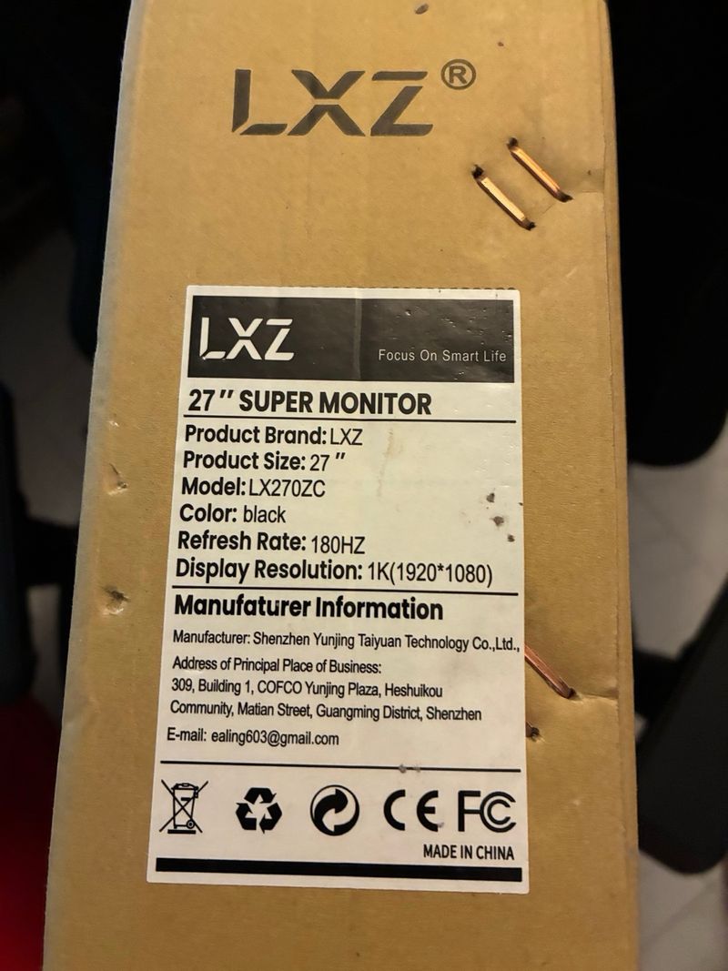 Monitor Gaming Curvo 27 180Hz 1ms afbeelding 4