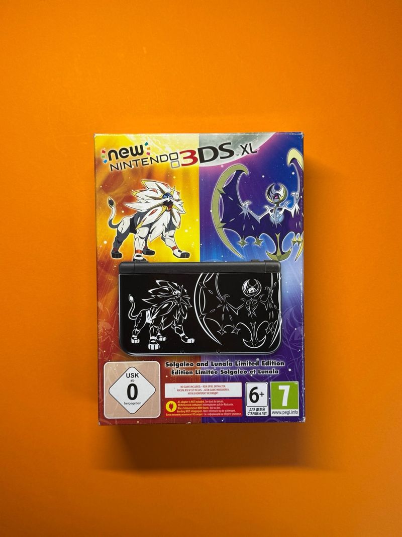 New Nintendo 3DS XL Edición Pokémon Sol y Luna