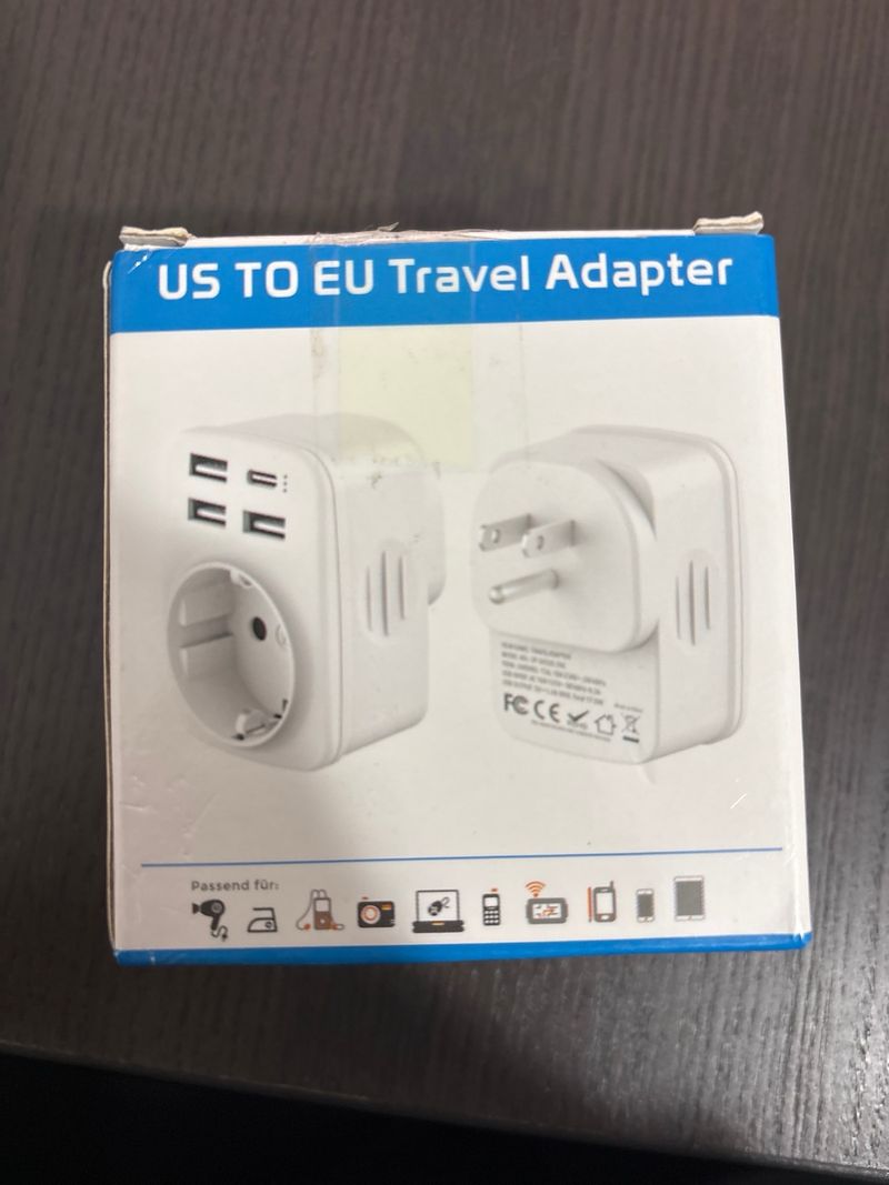 Adaptador Enchufe Universal USB Viaje afbeelding 2