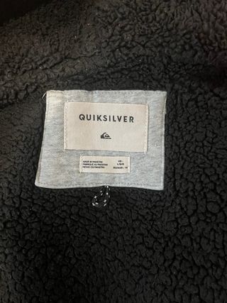 Chaqueta Quiksilver gris niño