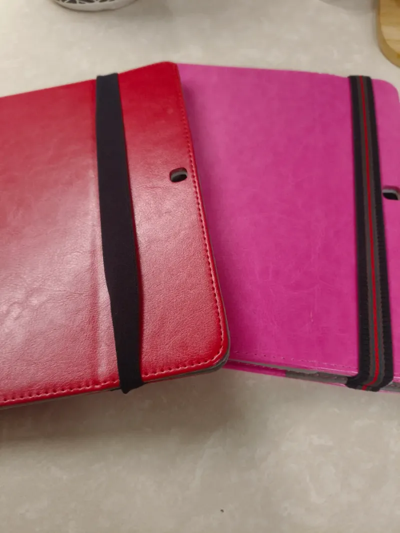 2 Fundas para Tablet (Rojo y Rosa)
