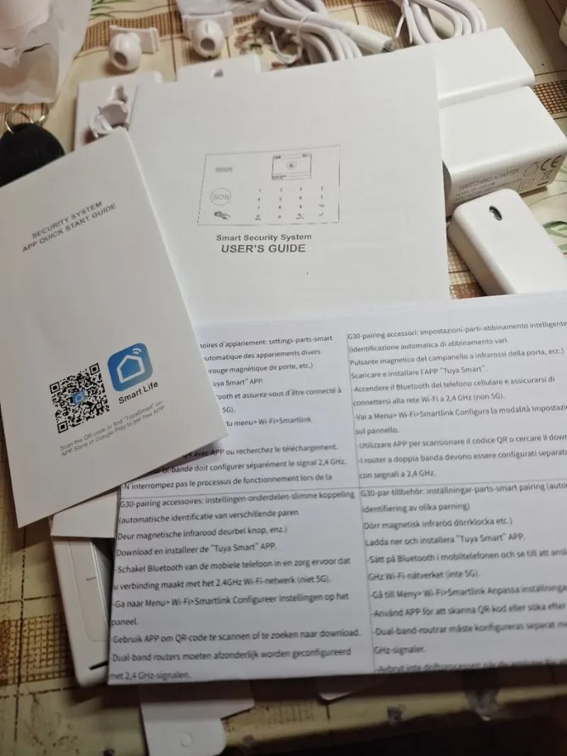Sistema de Alarma Tuya WiFi Dual-network afbeelding 10