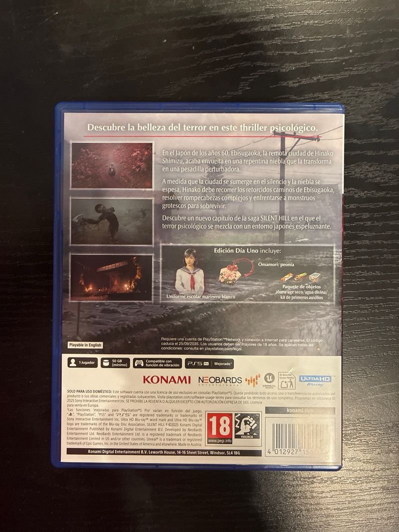 Silent Hill f PS5 Edición Día Uno afbeelding 2