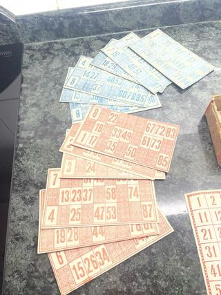 Lotería Antigua: Fichas y Cartones