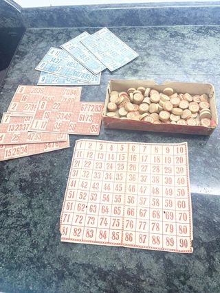 Lotería Antigua: Fichas y Cartones