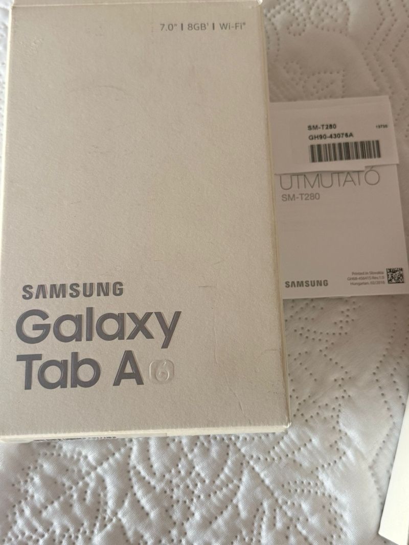 Tablet Samsung Galaxy SM-T280 Blanca afbeelding 3