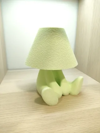 Lámpara de mesa Lumie verde