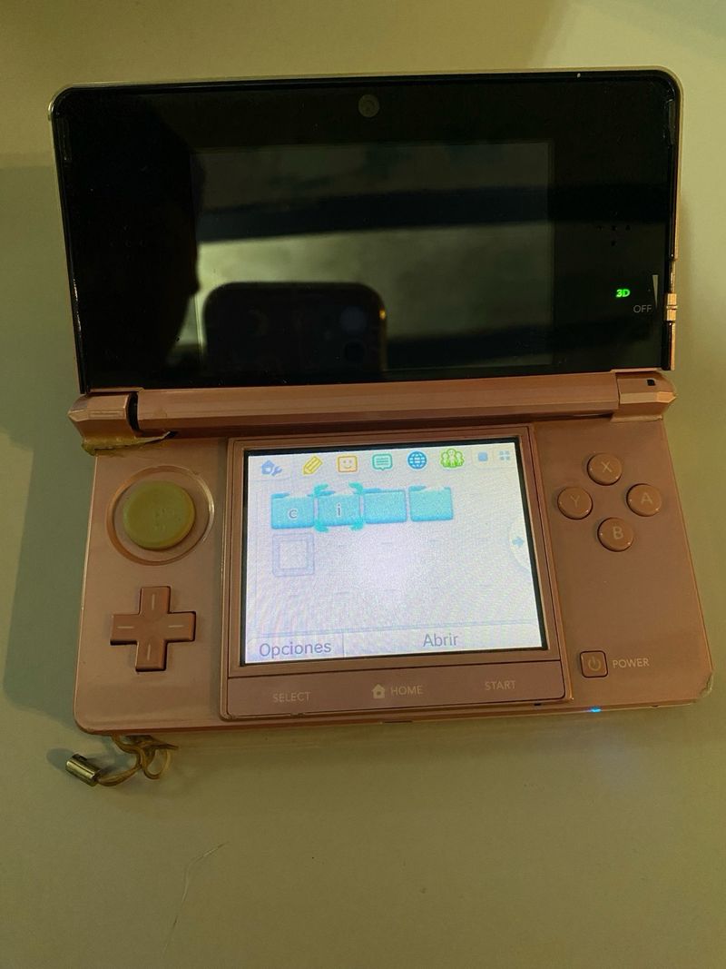 Nintendo 3DS Rosa - Para Reparar afbeelding 7