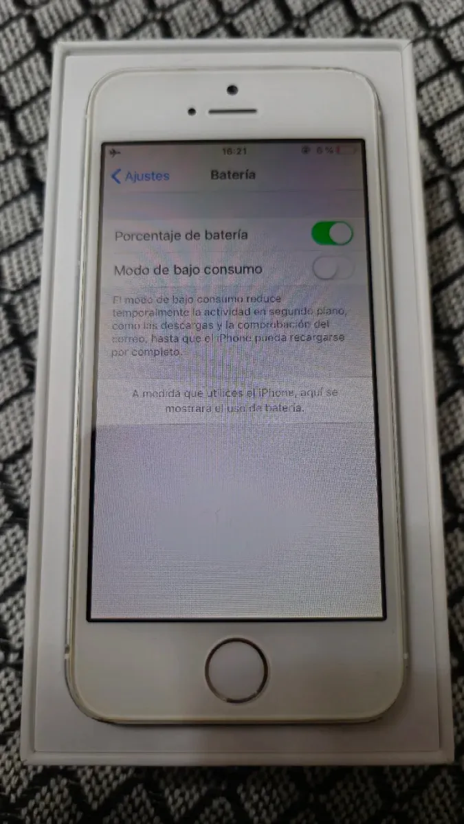 iPhone 5s 16GB Plata afbeelding 7