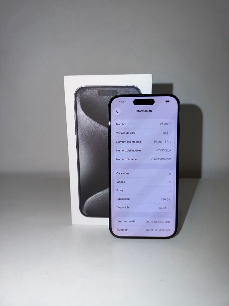 iPhone 15 Pro Space Gray afbeelding 3