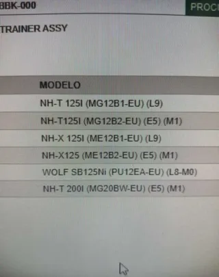 Bomba Gasolina SYM Wolf, NH-t, NH-x
