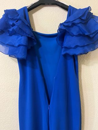 Vestido fiesta Marta en Brazil azul