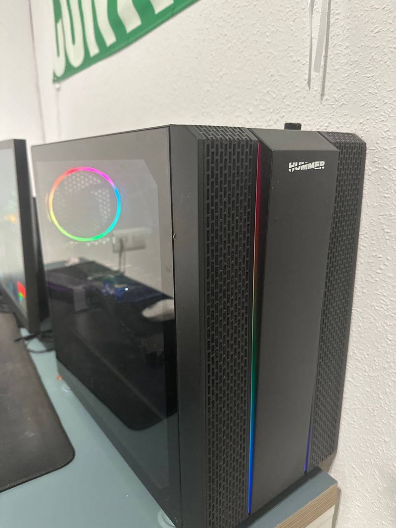 PC Gaming Hummer Negro con RGB