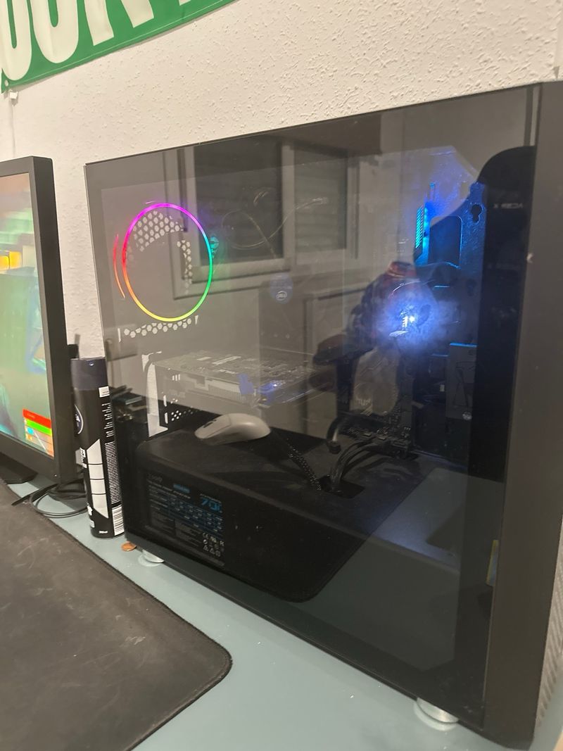 PC Gaming Hummer Negro con RGB afbeelding 2