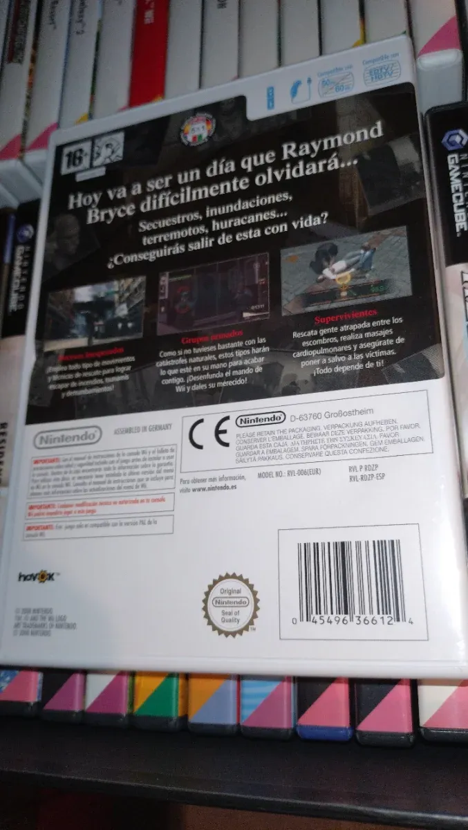 Nuevo, Wii PAL España Disaster Day of Crisis afbeelding 2