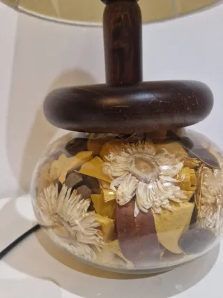 Pie lámpara de sobremesa