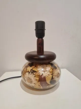 Pie lámpara de sobremesa