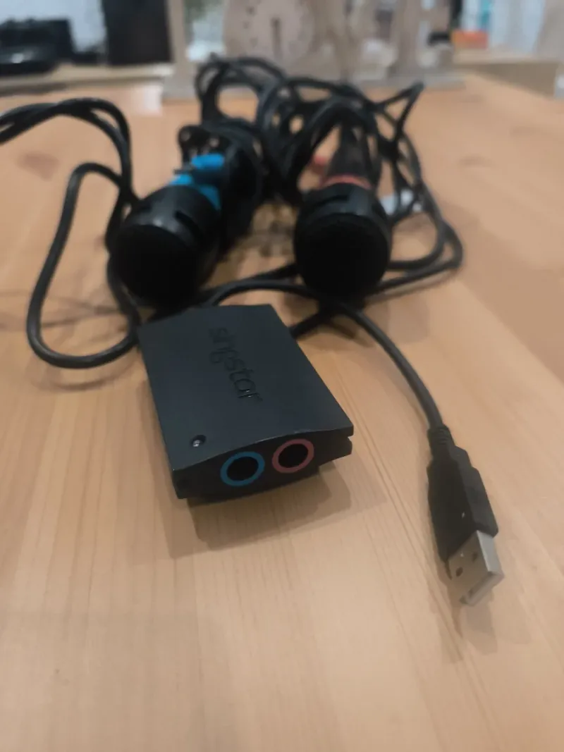 Singstar Micrófonos USB PS2/PS3 afbeelding 2