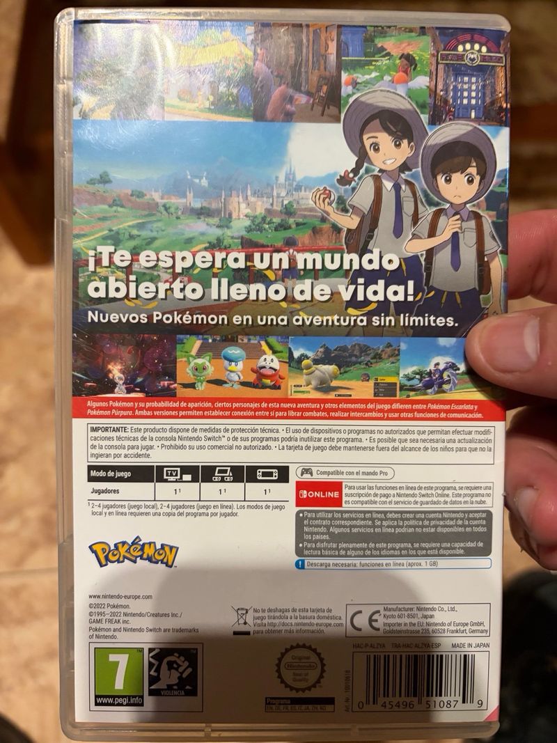 Pokemon Purpura Nintendo Switch afbeelding 2