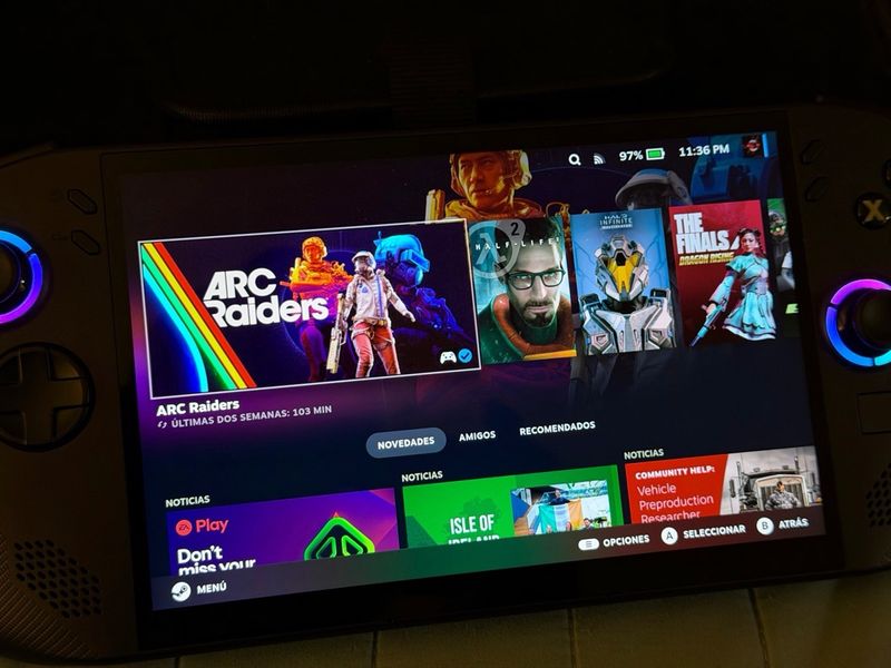 Lenovo Legion Go S SteamOS + Win11 + Factura afbeelding 4