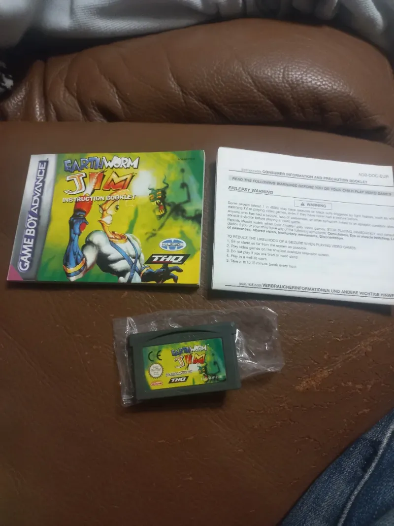Earthworm Jim (GBA) Nintendo afbeelding 4