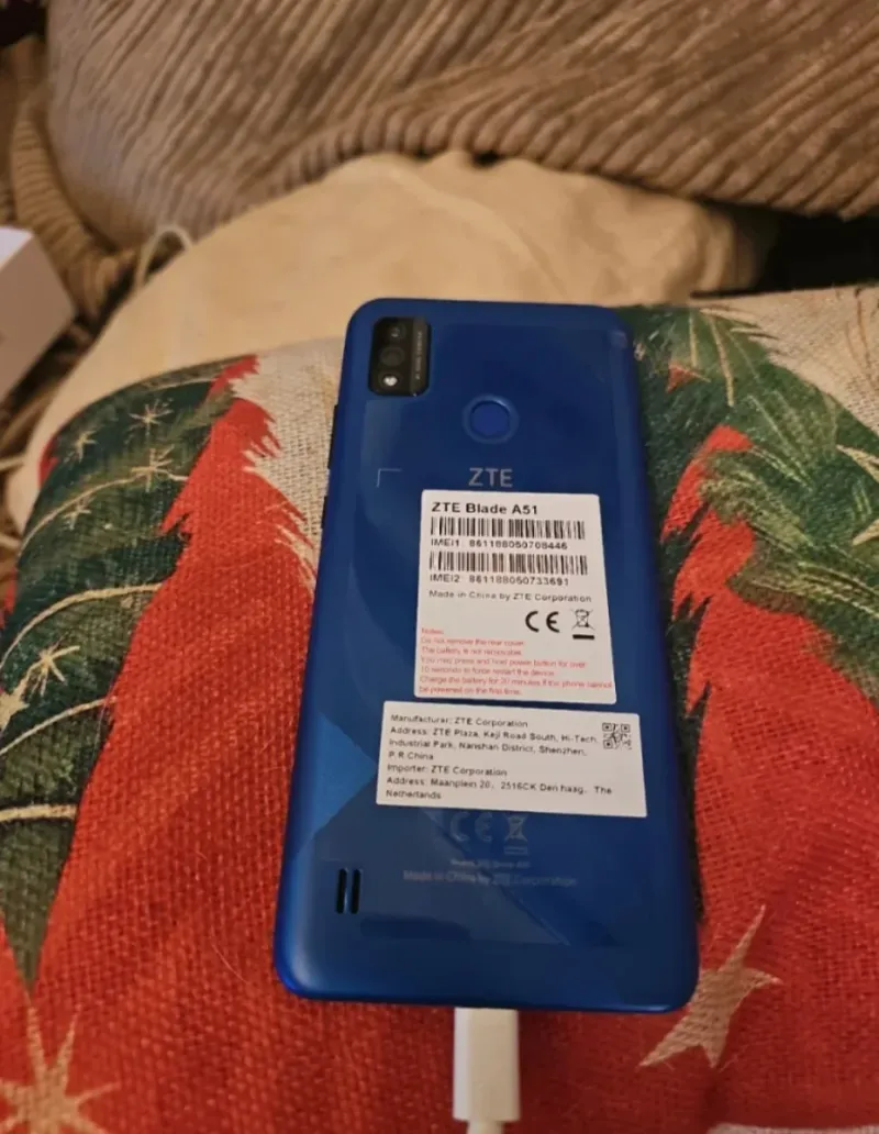 ZTE Blade A51 Azul afbeelding 2