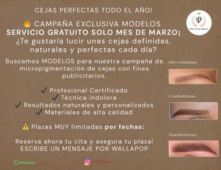 GRATUITO! Microblading solo mes de marzo¡