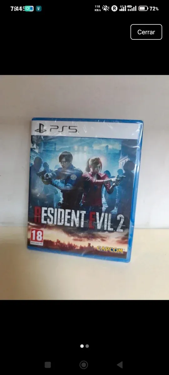 Resident Evil 2 Nuevo Precintado