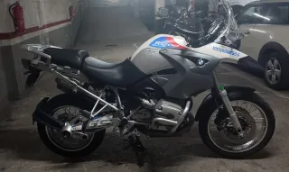 BMW R1200GS Adventure Plata/Blanco