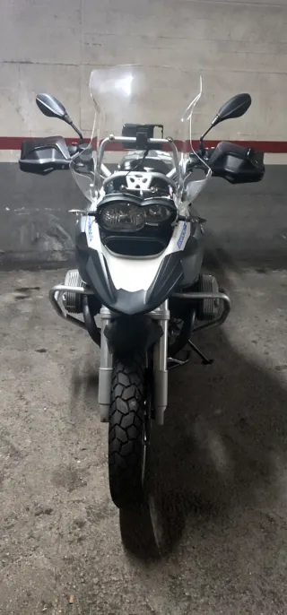 BMW R1200GS Adventure Plata/Blanco