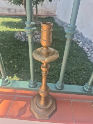 Diferentes Parejas Candelabros Bronce,Cobre,Latón.