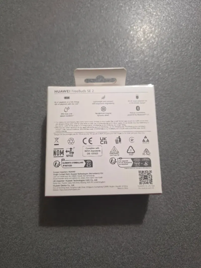 Huawei FreeBuds SE 2 Blancos afbeelding 2