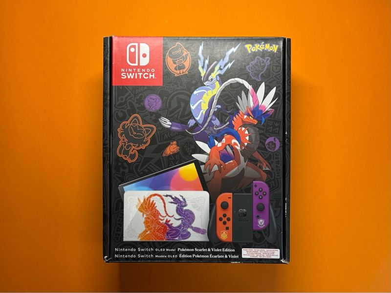 Nintendo Switch OLED Edición Pokémon Scarlet & Vio