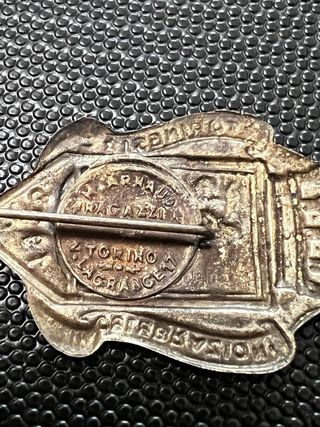 Spilla 1928 Celebrazione Torinese Vintage