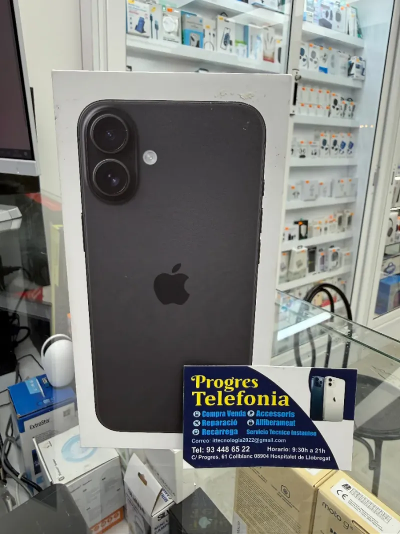 iPhone 16 Plus 128gb Negro