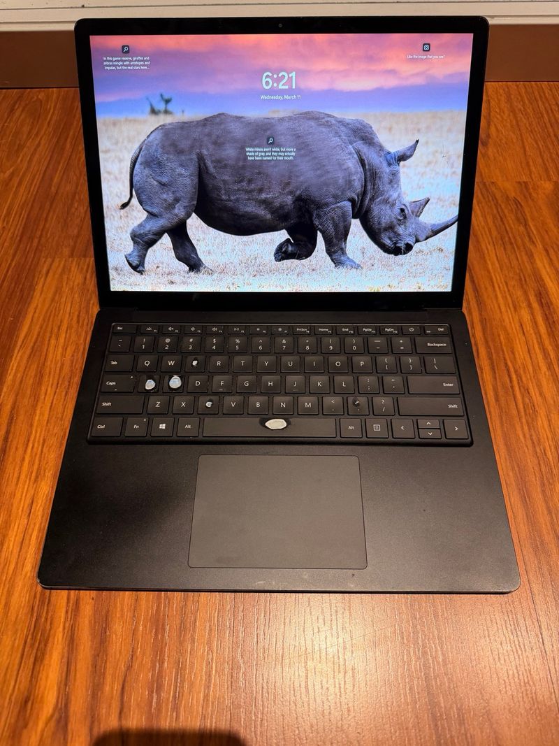 Microsoft Surface Laptop 3 Negro