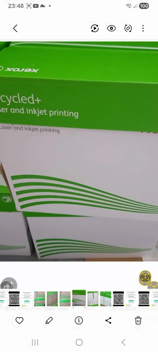 Caja Folios din A4 80g Reciclados marca  Xerox afbeelding 5