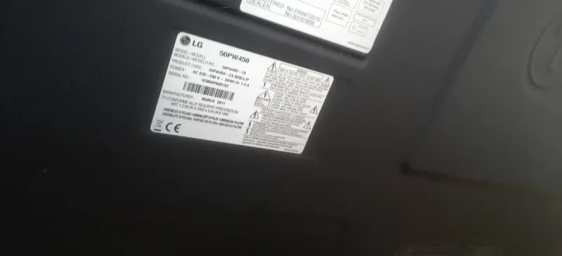 TV LG HD Negra afbeelding 3