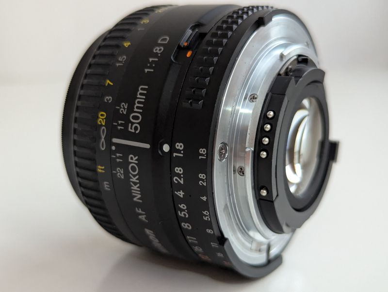 Objetivo Nikon AF Nikkor 50mm 1:1.8D afbeelding 5