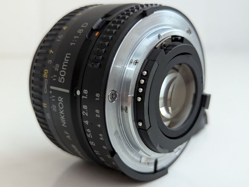 Objetivo Nikon AF Nikkor 50mm 1:1.8D afbeelding 6