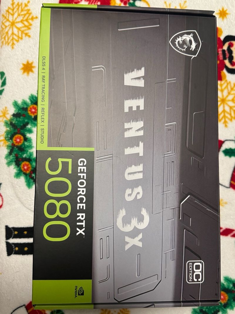 MSI RTX 5080 VENTUS 3X OC PLUS 16G