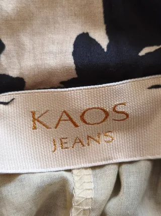 Gonna lunga pizzo cotone 100% Kaos