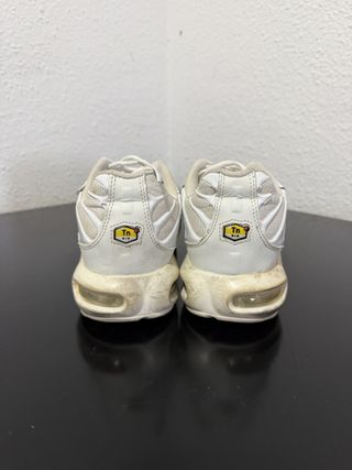 Nike TN Air Zapatillas Blancas Doradas