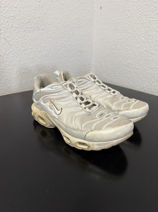 Nike TN Air Zapatillas Blancas Doradas