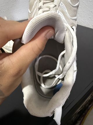 Nike TN Air Zapatillas Blancas Doradas