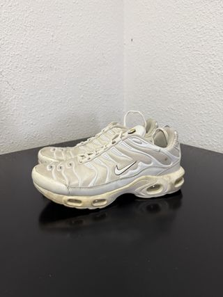 Nike TN Air Zapatillas Blancas Doradas