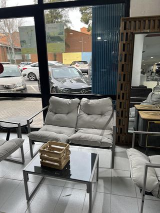 Conjunto Exterior Metálico Roma