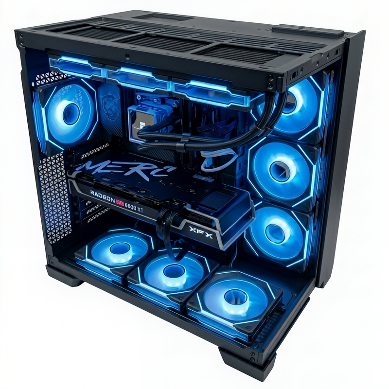 PC GAMING RYZEN 5 7600X RX 9600XT 1 TB afbeelding 2
